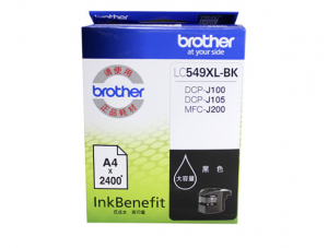 兄弟（brother）LC-549XL-BK黑色墨盒