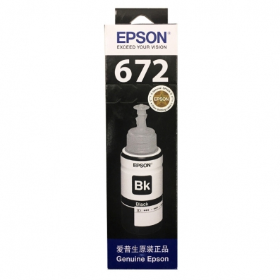 爱普生墨水T672黑色