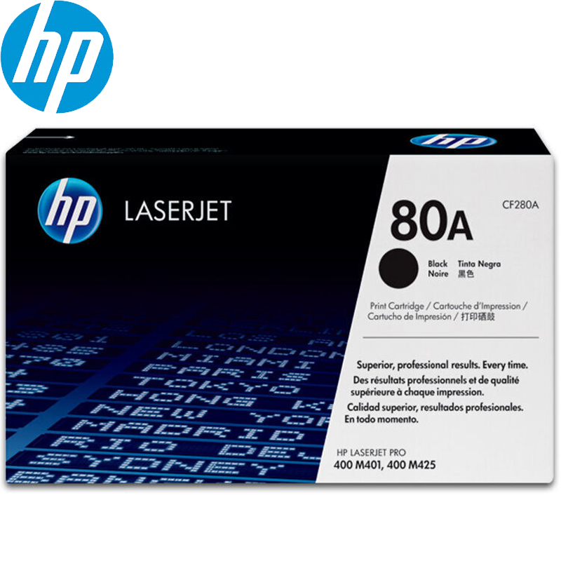 惠普(HP)CF280A黑色硒鼓80A(适用HPLaserJ