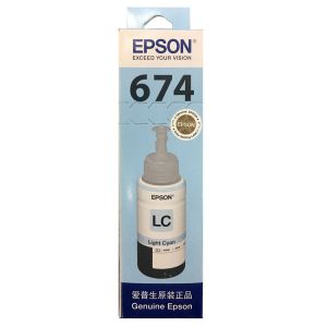 爱普生（Epson）T6745淡青色打印机墨水适用于L180