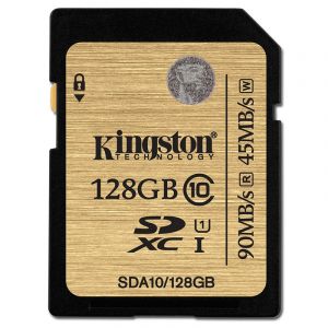 金士顿（Kingston）128GUHS-IClass10SD高速卡读90