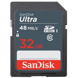 闪迪（SanDisk）32GB读速48MB/s至尊高速SDHCUHS-I存储卡Class10SD卡