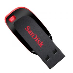 闪迪（SanDisk）酷刃(CZ50)32GBU盘黑红