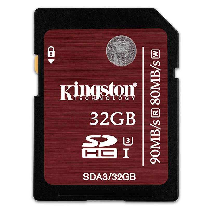 金士顿（Kingston）32GBSDClass10中国红