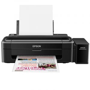 EPSON爱普生L130墨仓式彩色喷墨照片打印机家用A4办公