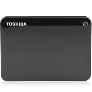 东芝（TOSHIBA）V8CANVIO高端系列2.5英寸移动硬盘（USB3.0）1TB（经典黑）