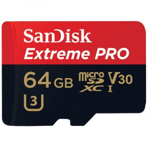闪迪（SanDisk）64GB读速95MB/s写速90MB/s至尊超极速移动MicroSDXCUHS-I存储卡V30U3Class10TF卡