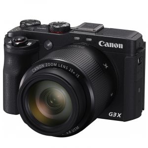 佳能（Canon）PowerShotG3X数码相机(2020万有效像素DIGIC6处理器24-600mm变焦IS光学防抖)