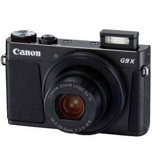 佳能（Canon）PowerShotG9XMarkII数码相机黑色(2010万有效像素DIGIC7处理器28-84mm变焦)