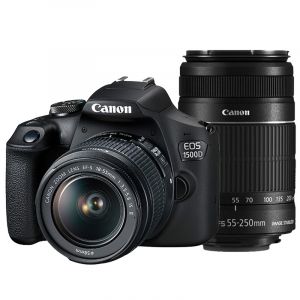 佳能（Canon）EOS1500D双镜头套机EF-S18-55mmf/3.5-5.6ISII、EF-S55-250mmf/4-5.6ISII