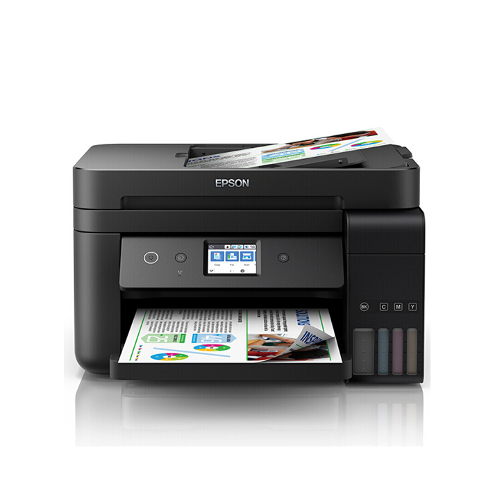 爱普生（EPSON）L6198A4全新墨仓式彩色商用多功能传真一体机
