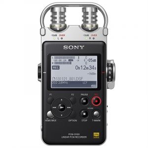 索尼（SONY）PCM-D100数码录音棒/录音笔专业DSD录音格式黑色32G