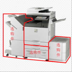 夏普（SHARP）MX-C3581RV主机标配复印机