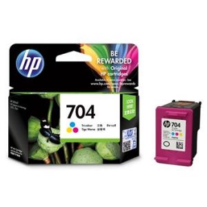 惠普HP704彩色墨盒CN693AA适用于：HPDeskjet2010/