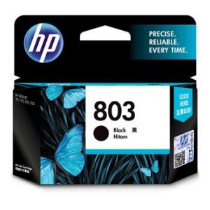 惠普HP803黑色墨盒F6V21AA适用于：HPDeskJet1111/1