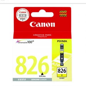 佳能（Canon）黄色墨盒/CLI-826Y墨盒350页打印量适用机型：
