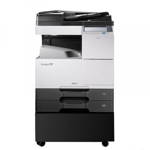 新都N511A3黑白打印复印扫描一体机复合机（含双面盖板+双纸盒）一年保