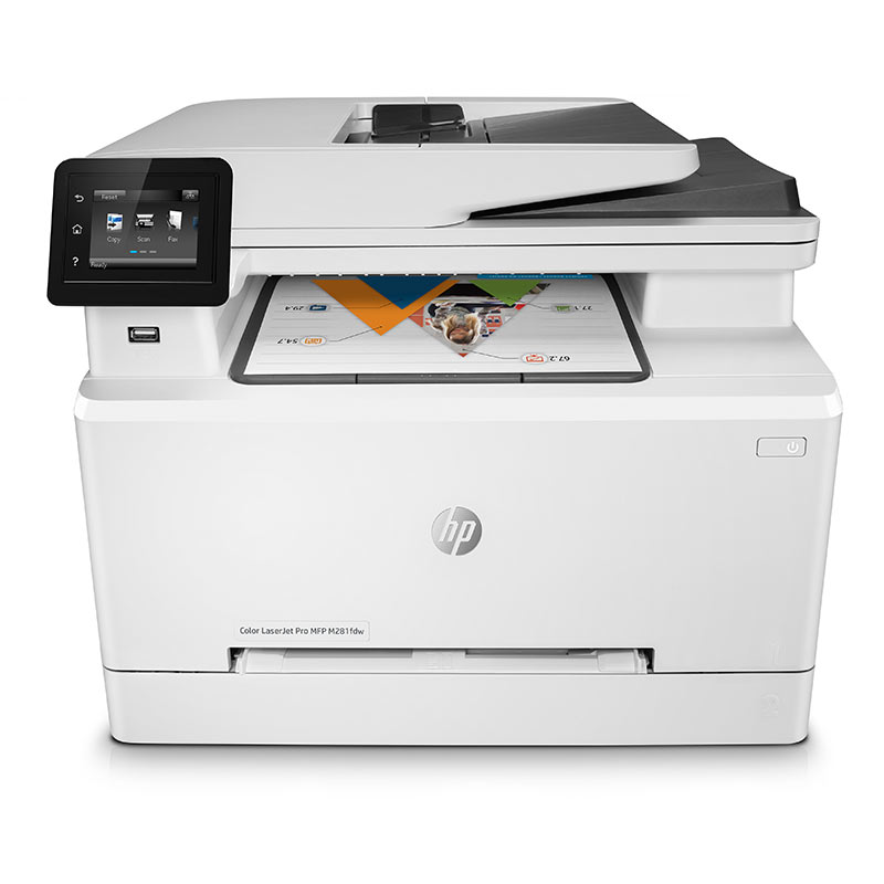 惠普（HP)ColorLaserJetProMFPM281fdn多