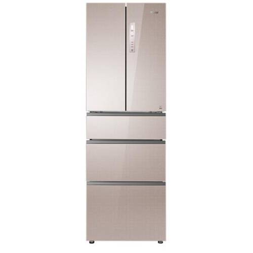 海尔（Haier）BCD-350WDCM冰箱多门智能双变频一级能效晶粉