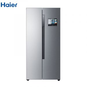 海尔（Haier）BCD-451WDIYU1 451升 变频风冷无霜对开门冰箱 智能大屏 智能控制 干湿分储