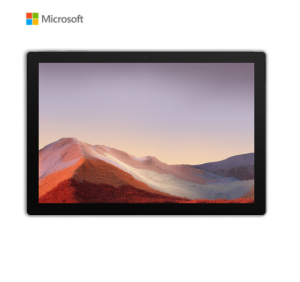 微软 Surface Pro 7 二合一平板电脑笔记本 | 12.3英寸 第十代酷睿i3 4G 128G SSD 亮铂金