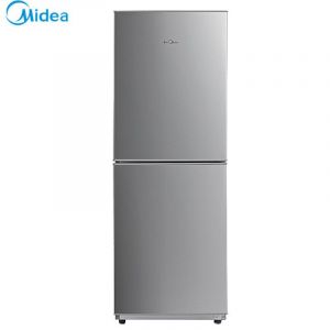 美的（Midea）冰箱 BCD-176M 176升小型冰箱 二门双门冰箱 节能保鲜 家用小电冰箱 银色
